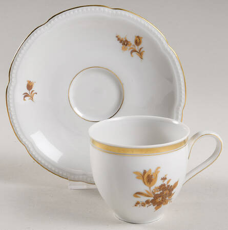 Murano Flat Cup & Saucer Set