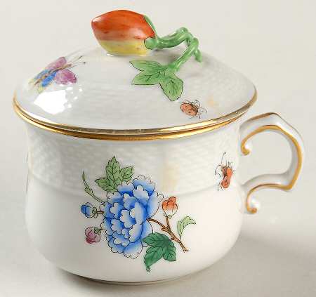 Victoria 2 Pc Pot de Creme w/Lid & Base