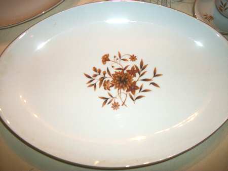 Sunburst 16" Oval Serving Platter