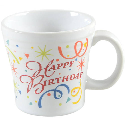 Fiesta Happy Birthday Tapered Mug