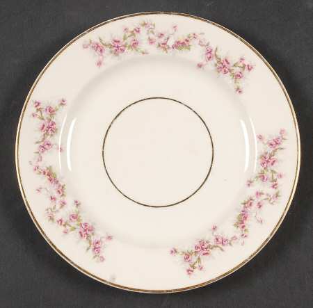 Bridal Rose (Smooth, Bakerite) Bread & Butter Plate
