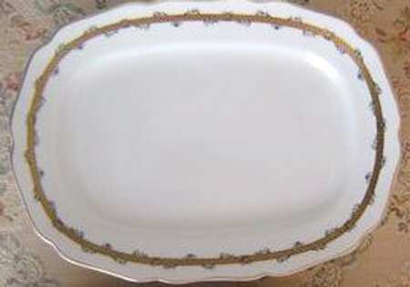12259 8" Oval Vegetable Bowl