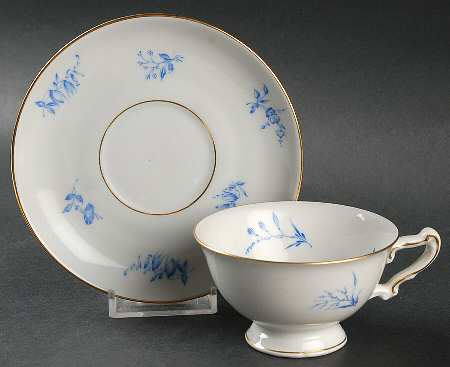 76322 Footed Demitasse Cup & Saucer Set