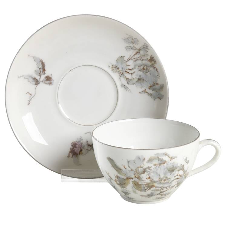 H4254 Flat Cup & Saucer Set