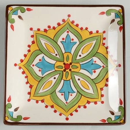 Sofia Square Appetizer Plate
