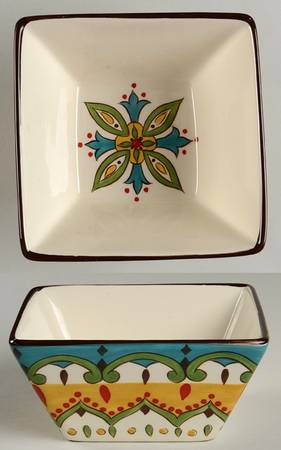 Sofia Square Soup/Cereal Bowl