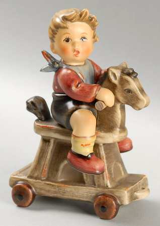Riding Lesson by M.I. Hummel
