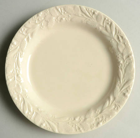 Rustic Cream Salad Plate