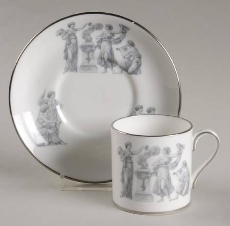 6100 Flat Demitasse Cup & Saucer Set