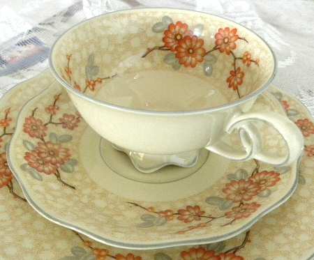 HC1273 Footed Cup & Saucer Set
