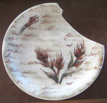 Lewis & Clark Journals Salad Plate