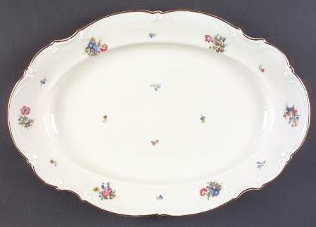 HUT2151 15" Oval Serving Platter