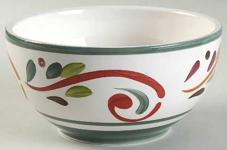 Villa Scroll Soup/Cereal Bowl
