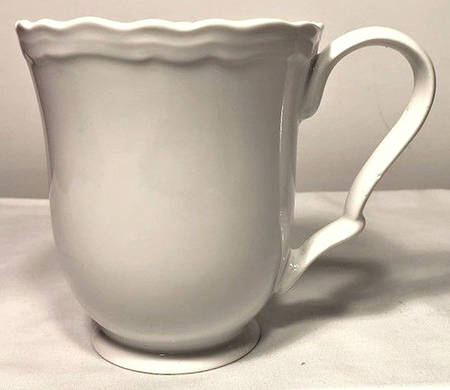 Basic White (Scalloped) Mug