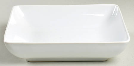 Basic White (Square) 7" Individual Pasta Bowl