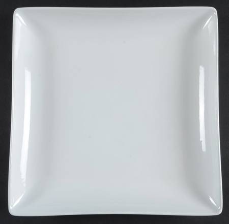 Basic White (Square) Square Dinner Plate