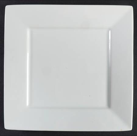 Basic White (Square) Square Salad Plate