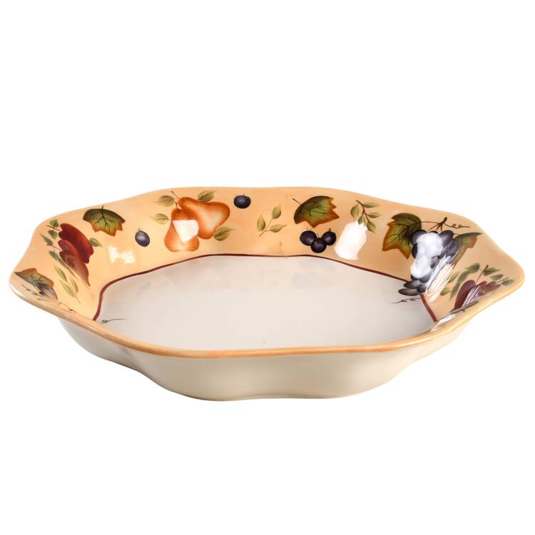 Sonoma Villa Chip Bowl/Plate for Chip & Dip Set
