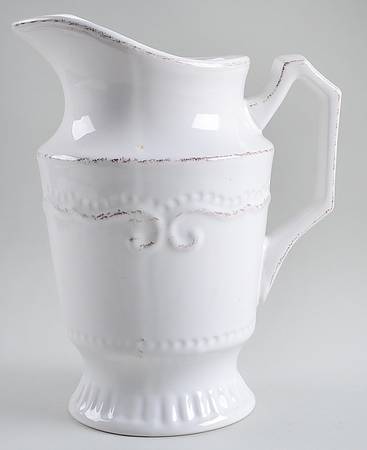 Capri White 56 Oz Pitcher
