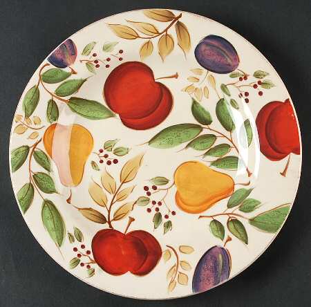 Fall Fruit Salad Plate