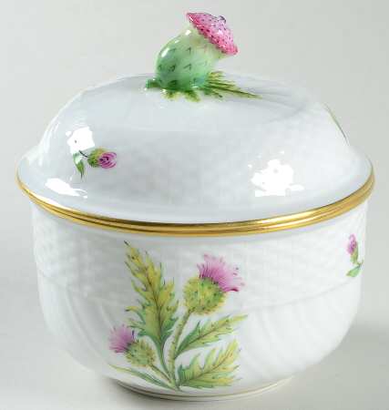 Char (Char) Sugar Bowl & Lid