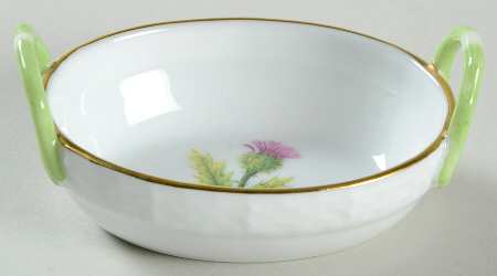 Char (Char) 2" Small Oval Handled Basket
