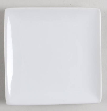 Simply White Square Appetizer Plate
