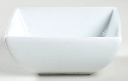 Simply White Square Fruit/Dessert (Sauce) Bowl