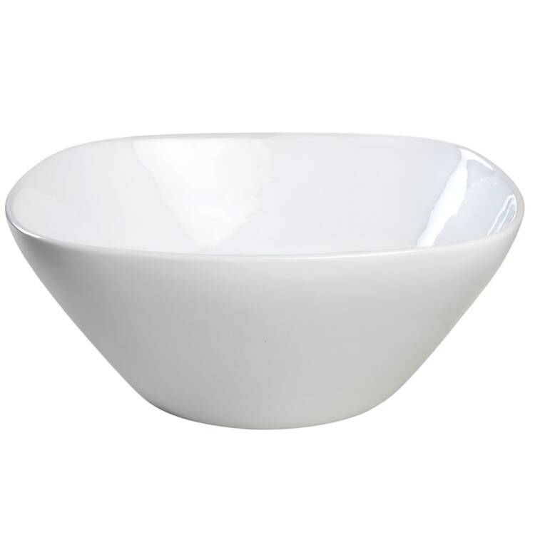 Simply White 10" Square Serving Bowl