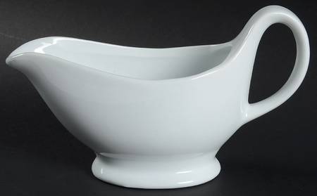 Simply White Gravy Boat