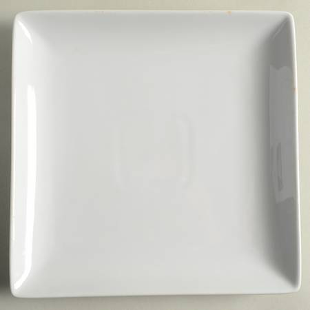 Simply White Square Salad Plate