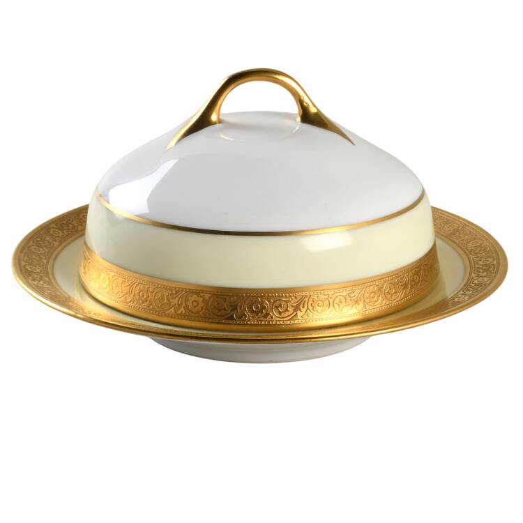 HUT5 Reverse Round Covered Butter