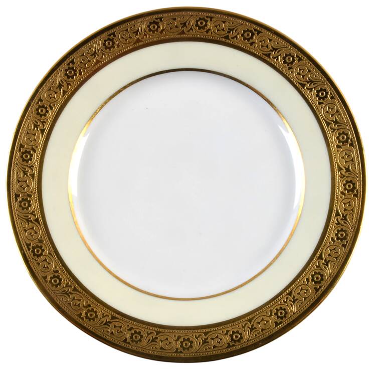 HUT5 Reverse Bread & Butter Plate by Hutschenreuther