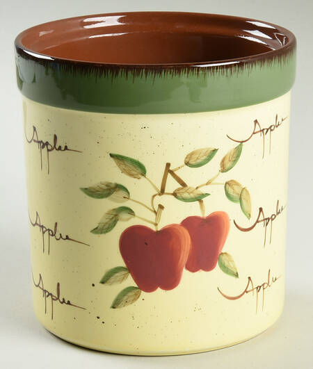 Apple Orchard Collection Small Canister No Lid