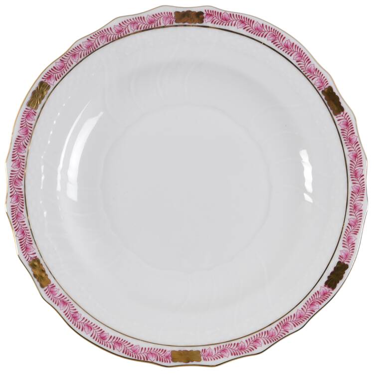 Chinese Bouquet Garland Raspberry Salad Plate