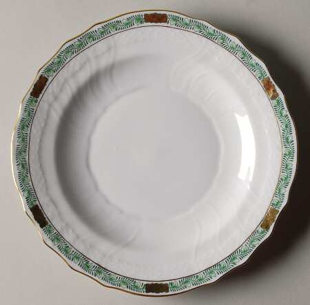 Chinese Bouquet Garland Green Salad Plate