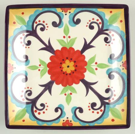 Bella Square Salad Plate