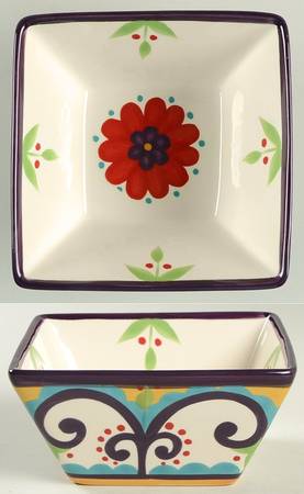 Bella Square Soup/Cereal Bowl