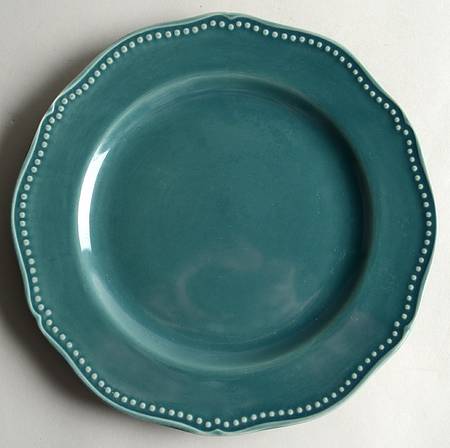 Beaded Scallop Teal by Home