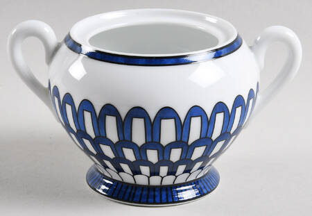 Bleus d'Ailleurs Sugar Bowl No Lid