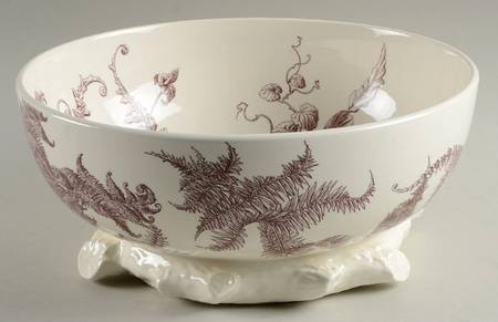 Les Maisons Enchantees 10" Large Salad Serving Bowl