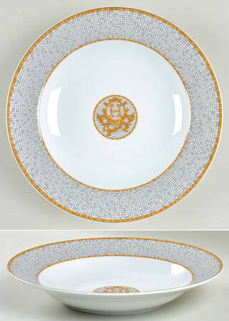 Mosaique Au 24 11" Deep Round Platter