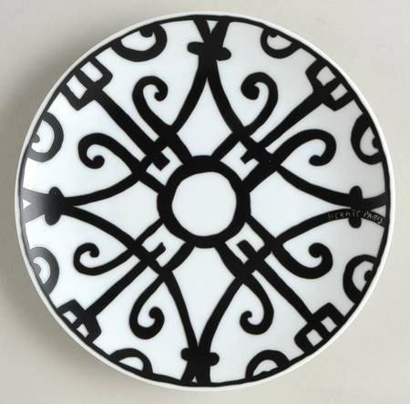 Balcon du Guadalquivir Black Bread & Butter Plate