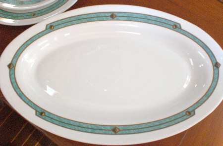 HAI4 12" Oval Serving Platter