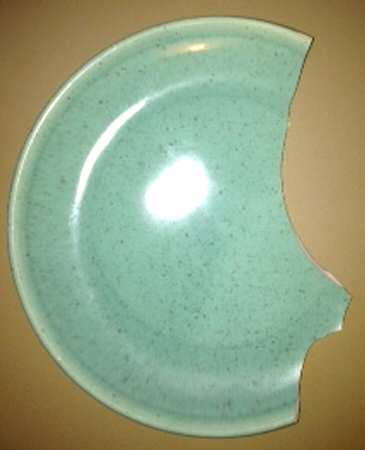 California Holiday Turquoise Dinner Plate