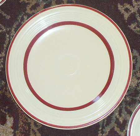 Fiesta Red Band by Homer Laughlin 