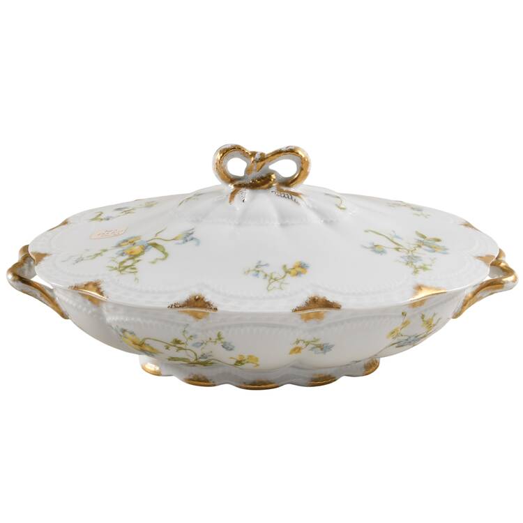 Schleiger 663-5 Oval Covered Vegetable