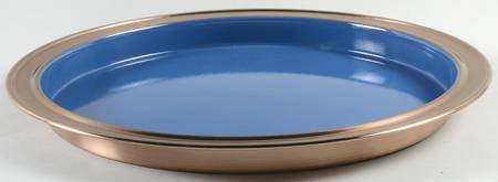 Fiesta Lapis Blue (Intro 2013) 15" Copper Round Tray