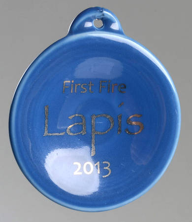 Fiesta Lapis Blue (Intro 2013) 2013 First Fire Ornament