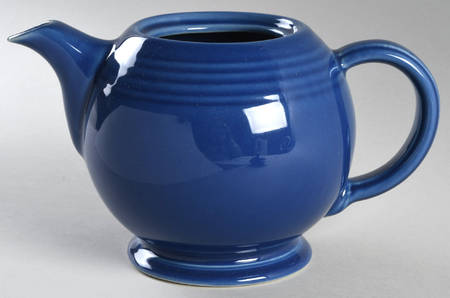 Fiesta Lapis Blue (Intro 2013) Teapot No Lid